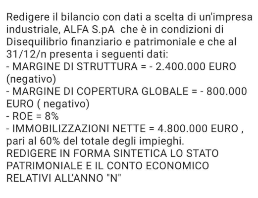Finanza aziendale e falsificazione bilancio. Prof Carlini